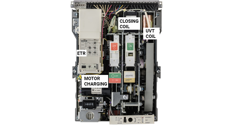 A.C.B. AIR CIRCUIT BREAKER MITSUBISHI TYPE SUPER AE