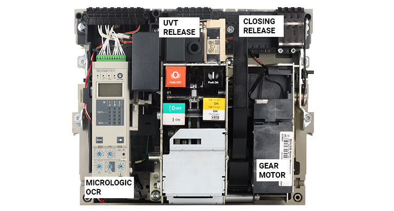 A.C.B. AIR CIRCUIT BREAKER Schneider Electric NW NT series