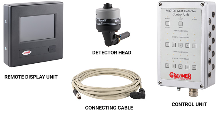 OIL MIST DETECTOR GRAVINER MK7 SENSOR