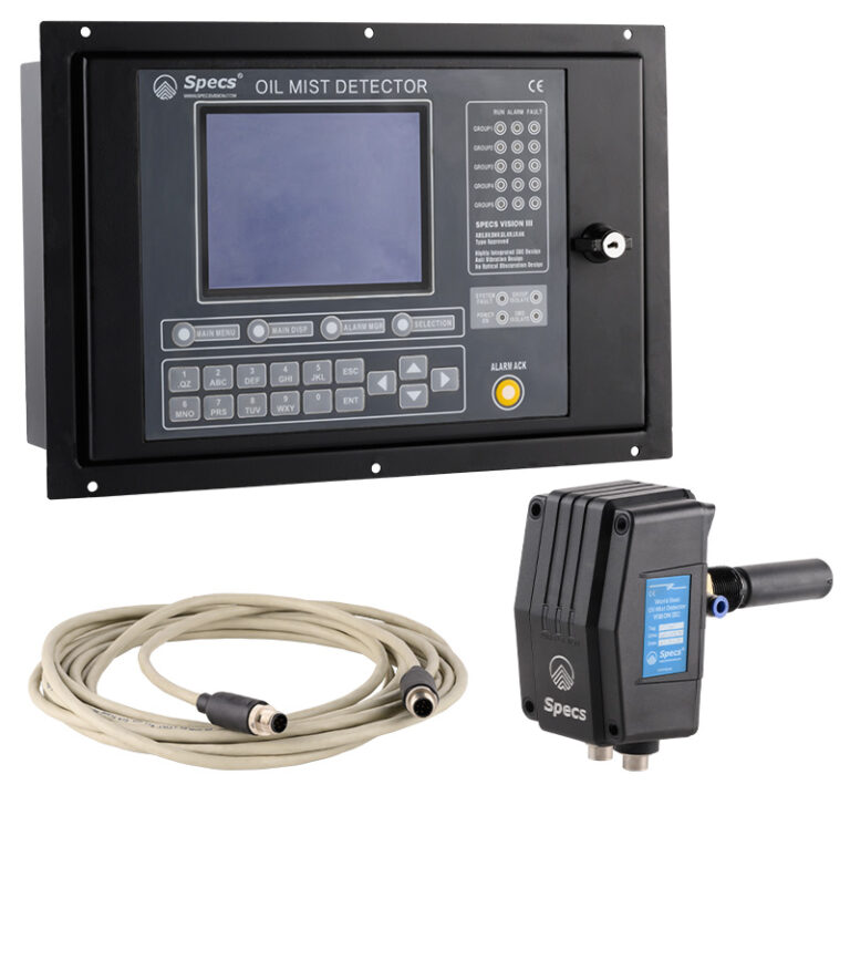 OIL MIST DETECTOR SPECS TYPE VISION III
