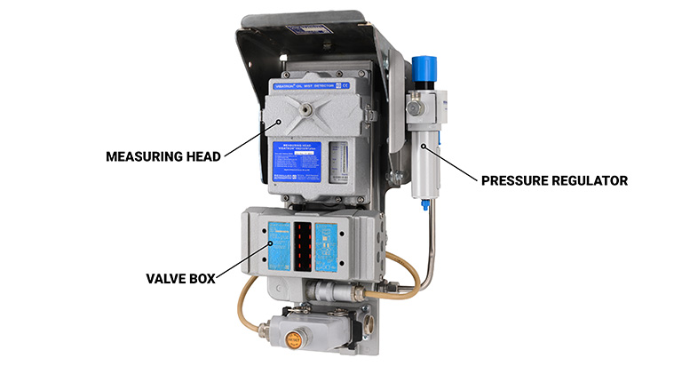SCHALLER VISATRON 215.87 PLUS OIL MIST DETECTOR